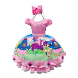 Vestido Infantil Da Galinha