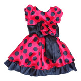 Vestido Infantil Da Minnie