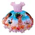 Vestido Infantil Da Moana Baby Luxo Princesa Temático
