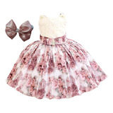 Vestido Infantil Daminha Florista