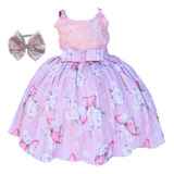 Vestido Infantil Daminha Florista