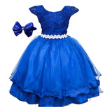 Vestido Infantil Daminha Noivinha