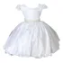 Vestido Infantil Daminha Noivinha Ano Novo E Tiara