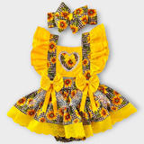 Vestido Infantil De Menina Bebe Xadrez Country Festa Junina