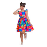 Vestido Infantil Divertidamente 2