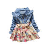 Vestido Infantil Djeans Floral