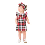 Vestido Infantil E Bebê Luxo Com