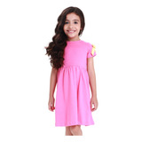 Vestido Infantil Em Algodao
