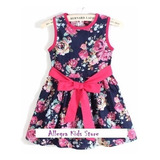 Vestido Infantil Estampa Floral