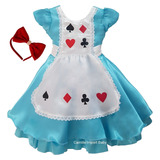 Vestido Infantil Festa Alice