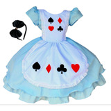 Vestido Infantil Festa Alice