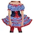 Vestido Infantil Festa Junina Luxo Caipira Lindo 2 A 16 Anos