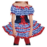 Vestido Infantil Festa Junina