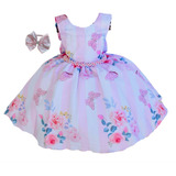 Vestido Infantil Festa Luxo