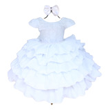 Vestido Infantil Festa Luxo