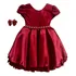 Vestido Infantil Festa Luxo Natal Formatura 2 Ao 16 E Tiara