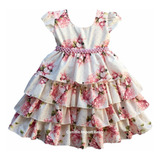 Vestido Infantil Festa Luxo