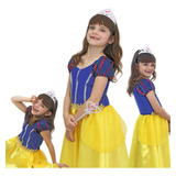 Vestido Infantil Festa Luxo Princesas Pronta