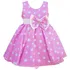 Vestido Infantil Festa Minnie Rosa Luxo Com Bolero Promoção