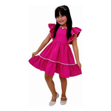 Vestido Infantil Festa Natal