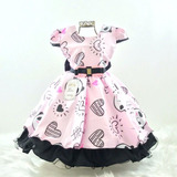 Vestido Infantil Festa Princesa