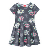 Vestido Infantil Flores Delicadas