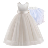 Vestido Infantil Formatura Princesa