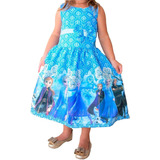Vestido Infantil Frozen Promocao