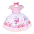 Vestido Infantil Gatinha Marie Brilho Festa Luxo Promoção