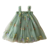Vestido Infantil Jardim Encantado