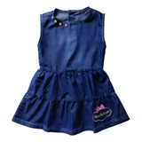 Vestido Infantil Jeans Lilica
