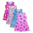 Vestido Infantil Juvenil Para Meninas Verão Kit Com 4