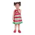 Vestido Infantil Kyly Menina Meia Malha Leve Verão Fofo 1a 8