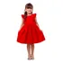 Vestido Infantil Liso Festa Rodado Aniversario Casual