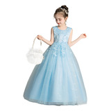 Vestido Infantil Longo Debutante Daminha Casamento Festa