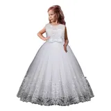 Vestido Infantil Longo Festa