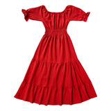 Vestido Infantil Longo Juvenil Ciganinha Festa Social Luxo
