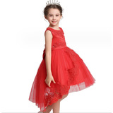 Vestido Infantil Longo Princesa
