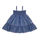 Vestido Infantil Look Jeans