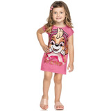 Vestido Infantil Loungewear Verão Patrulha Canina