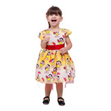 Vestido Infantil Luxo Melancia Roupa Festa