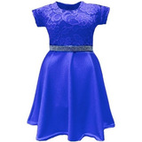 Vestido Infantil Manga Curta
