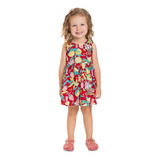 Vestido Infantil Meia Malha
