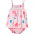 Vestido  Infantil Menina Bebe Floral Rosa Carter's Importado