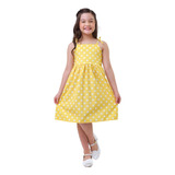 Vestido Infantil Menina Bolinha