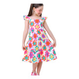 Vestido Infantil Menina Estampa