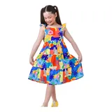 Vestido Infantil Menina Estampado