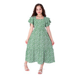 Vestido Infantil Menina Longo