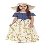 Vestido Infantil Menina Longo Saia Florida