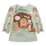 Vestido Infantil Menina Malha